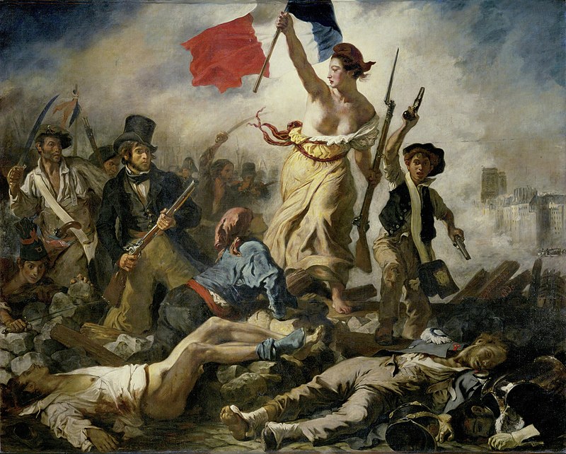 Delacroix, La libertà che guida il popolo