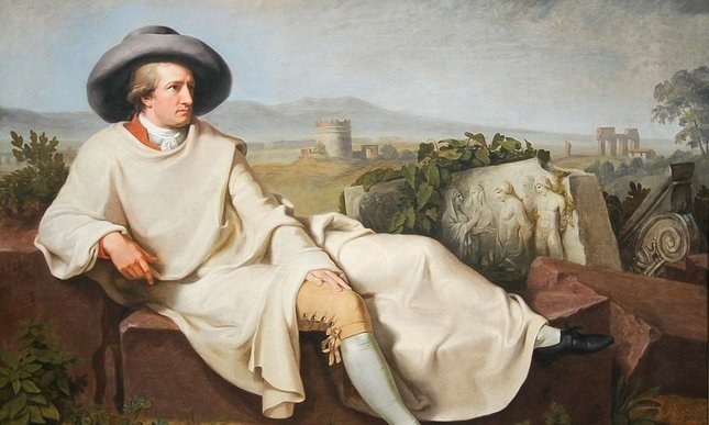 Tischbein, Goethe nella campagna romana
